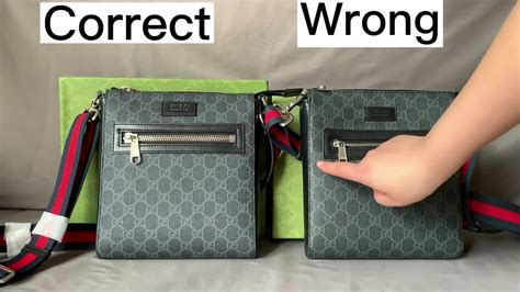 fake gucci messenger bag vs real|gucci bag authenticity.